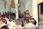 22.03.096. Sacramento Rodríguez, recitando sus poemas. Foto, Gallardo.