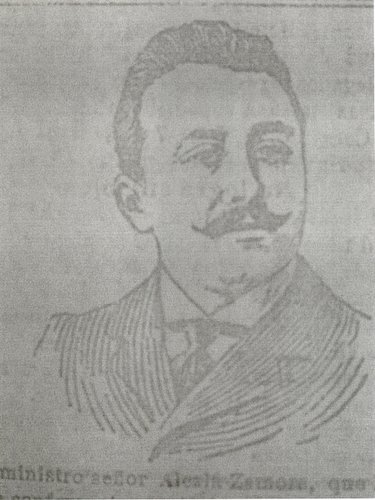 06.05.03. Año 1917. Minsitro de Fomento. Ilustración en en el Diario de Córdoba.