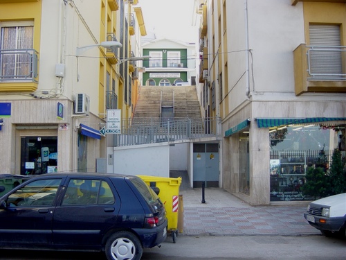 25.10. 035. Calles Lozano Sidro, San Marcos, Avda. España y Niceto Alcalá-Zamora. Priego. 2006.