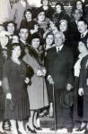 06.07.24. Niceto Alcalá-Zamoraen el homenaje Victoria Kent, a la izquierda. 1932.