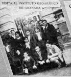 06.09.27. Visita al Instituto Geográfico de Granada. Curso 1933-1934.