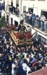 30.08.095. Nazareno. Semana Santa. Priego, 1993. (Foto, Arroyo Luna).