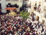 30.08.105. Nazareno. Semana Santa. Priego, 1993. (Foto, Arroyo Luna).