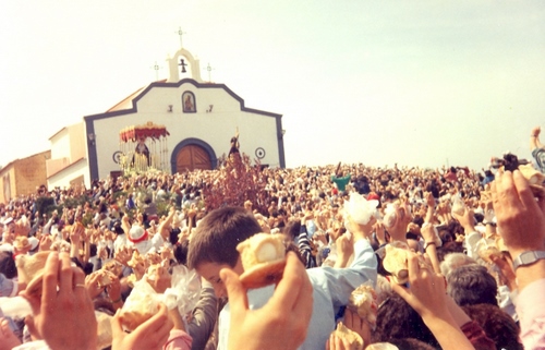 30.08.267. Nazareno. Semana Santa. Priego. 2000. (Foto, Arroyo Luna).