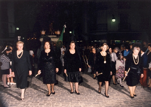 30.12.03.05. Nazareno. Fiestas de Mayo, 1993. Priego. (Foto, Arroyo Luna).