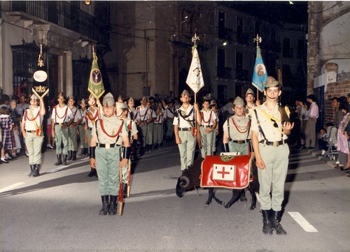 30.12.03.07. Nazareno. Fiestas de Mayo, 1993. Priego. (Foto, Arroyo Luna).