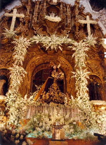 30.12.03.13. Nazareno. Fiestas de Mayo, 1997. Priego. (Foto, Arroyo Luna).