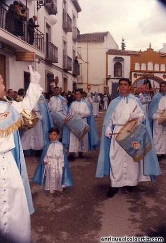 30.11.049. Resucitado. Semana Santa. Priego, 1996. (Foto, Arroyo Luna).