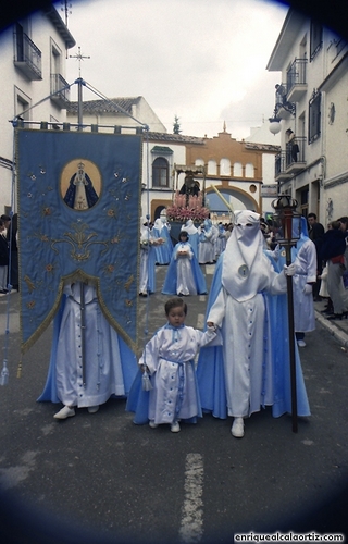 30.11.056. Resucitado. Semana Santa. Priego, 1996. (Foto, Arroyo Luna).