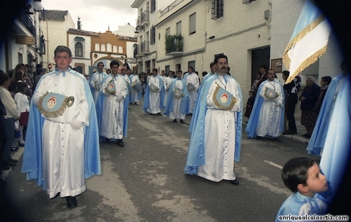 30.11.059. Resucitado. Semana Santa. Priego, 1996. (Foto, Arroyo Luna).