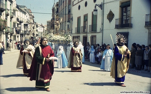 30.11.071. Resucitado. Semana Santa. Priego, 1997. (Foto, Arroyo Luna).