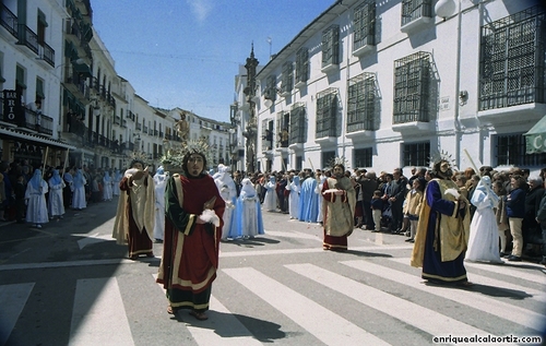 30.11.086. Resucitado. Semana Santa. Priego, 1998. (Foto, Arroyo Luna).