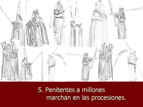 07.02.06. Penitentes a millones, marchan en las procesiones.
