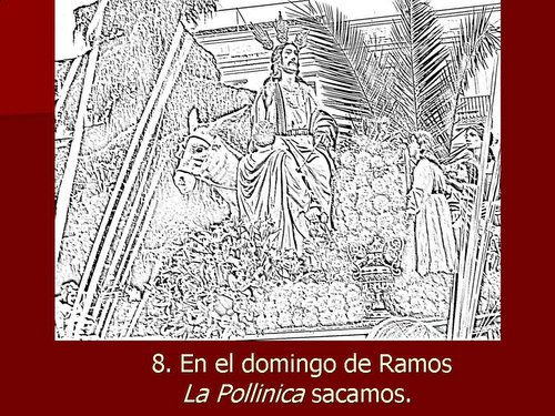 07.02.09. En el domingo de Ramos, la Pollinica sacamos.
