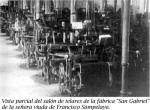 08.02.Vista parcial del salón de telares de la fábrica de San Gabriel.