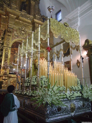 15.12.10.008. Columna. Semana Santa, 2007. Priego de Córdoba.