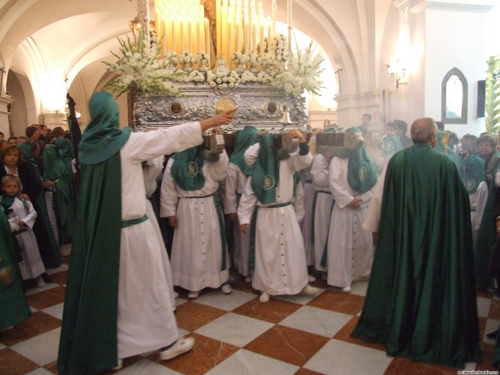 15.12.10.032. Columna. Semana Santa, 2007. Priego de Córdoba.