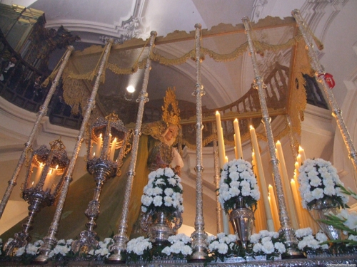 15.12.10.037. Columna. Semana Santa, 2007. Priego de Córdoba.
