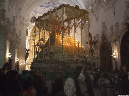 15.12.10.048. Columna. Semana Santa, 2007. Priego de Córdoba.