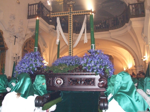 15.12.10.059. Columna. Semana Santa, 2007. Priego de Córdoba.