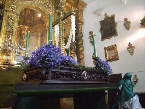 15.12.10.071. Columna. Semana Santa, 2007. Priego de Córdoba.