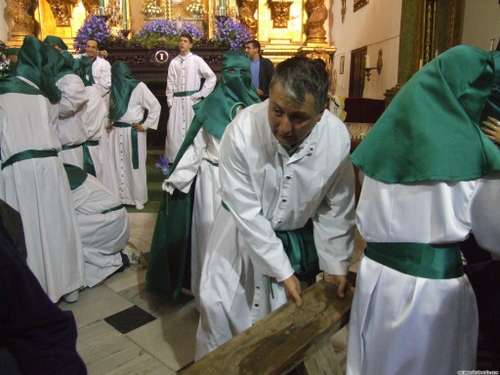 15.12.10.079. Columna. Semana Santa, 2007. Priego de Córdoba.