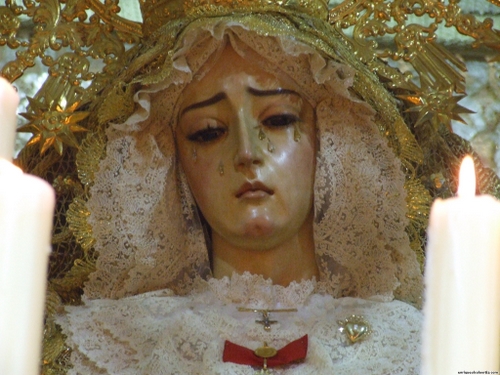 15.12.10.082. Columna. Semana Santa, 2007. Priego de Córdoba.