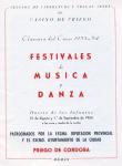 09.01.01. Festivales. Año 1954.