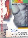 09.01.39. XLV Festival Internacional. 1992.