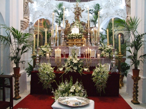 15.12.15.09. Iglesia de la Asunción. Jueves Santo,  2007. Priego de Córdoba.