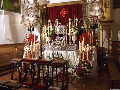 15.12.15.34. Iglesia de la Trinidad. Jueves Santo,  2007. Priego de Córdoba.