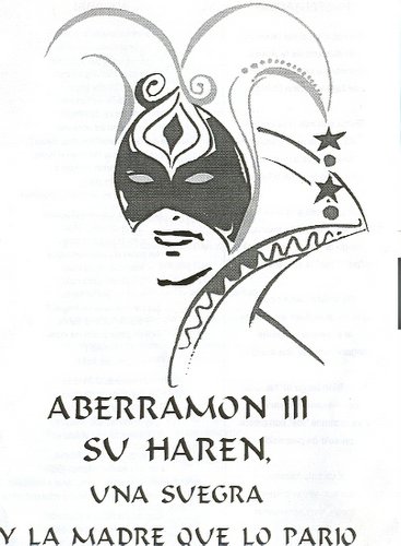 09.03.13. Murgas. Aberramón III su harén, una suegra y la madre que lo parió. 1998.