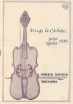 09.04.10. Priego. Festivales de Música barroca. 1984.