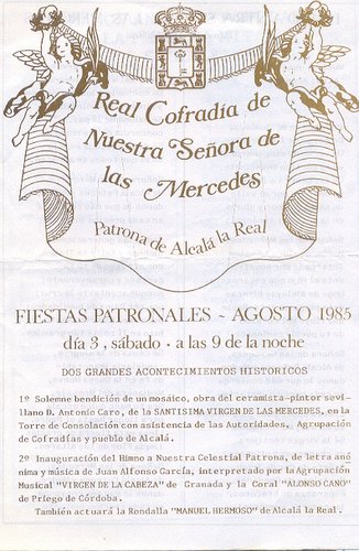 09.04.12. Cofradía de las Mercedes. Alcalá la Real (Jaén). 1985.