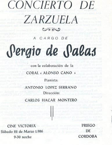09.04.14. Priego Sergio de Salas. Colabora la Coral. 1986.