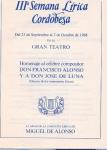 09.04.19. Tercera Semana Lírica. Coros El Cantar del arriero. 1988.