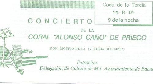 09.04.27. Priego. IV Feria del libro. 1991.
