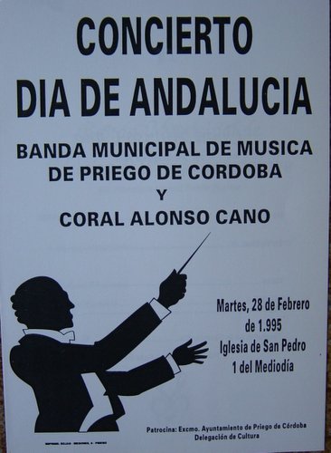 09.04.39. Concierto Día de Andalucía en la iglesia de San Pedro. 1995.