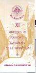 09.04.51. XI muestra de polifonía navideña de la Subbética. 2000.