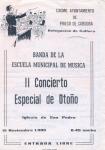 09.05.36. Concierto de la Banda Municipal de Música. 1985.