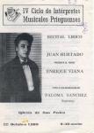 09.05.47. Recital lírico. Enrique Viana. 1989.