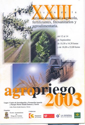 09.05.92. XXIII Agropriego 2003.
