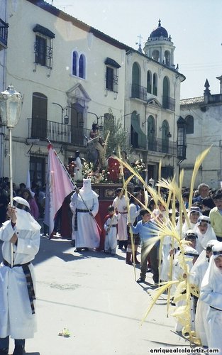 La Pollinica. 1985. Priego de Córdoba. Foto. Arroyo Luna.