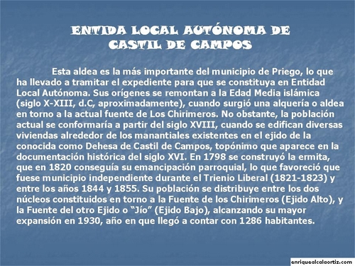 11.01.02.001. Castil de Campos. Priego, 2007.