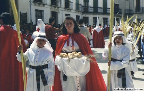 La Pollinica. Abril 1992. Priego. Foto, Arroyo Luna.