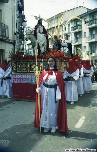 La Pollinica. Domingo de Ramos. 1996. Priego. Foto, Arroyo Luna.