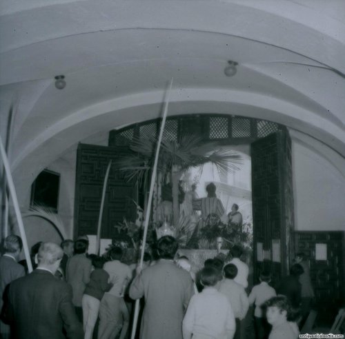 La Pollinica. Semana Santa, 1977. Foto, Arroyo Luna.