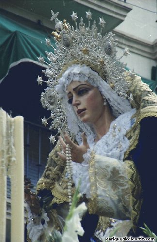 La Pollinica. Semana Santa, 1993. Priego. Foto, Arroyo Luna.