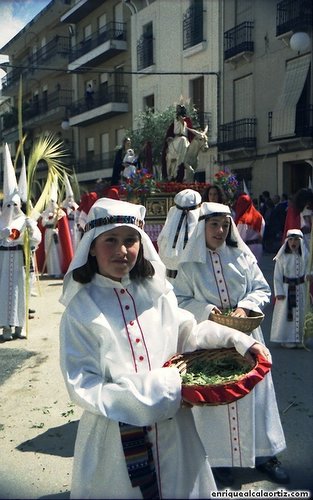 La Pollinica. Semana Santa, 1993. Priego. Foto, Arroyo Luna.