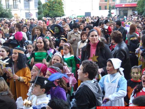 18.08.05.30. Carnaval infantil en el Paseíllo. Priego, 2007.